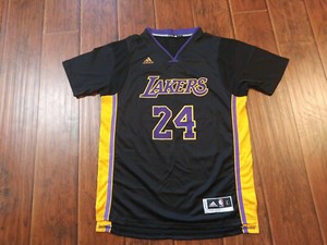 kobe lakers jersey black