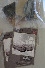 AXIS  ALLIES MINIATURES D-DAY LOT 33 MARDER II UC WITH CARD SEALED X2