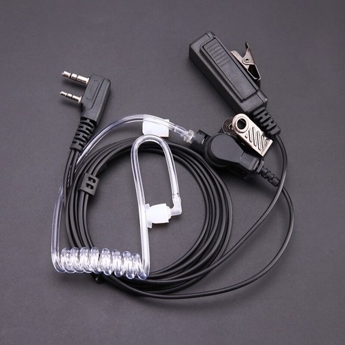 Effectively 2Pin PTT MIC Earbud Headsets for TYT UV5R, UV5RA, Radio - Zdjęcie 5 z 8