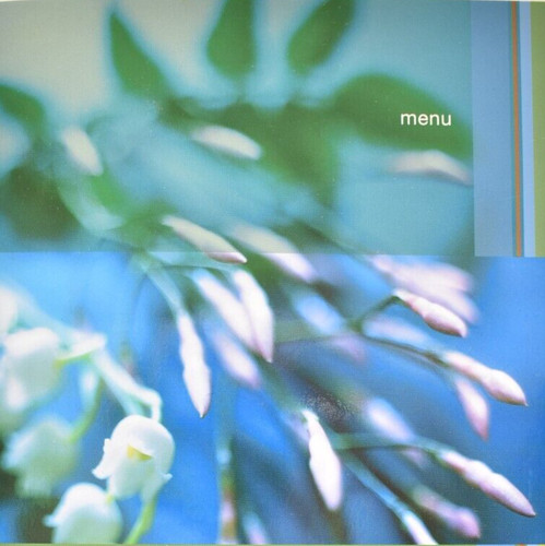 2003 Singapore Airlines Sydney Airplane Flight Service Menu