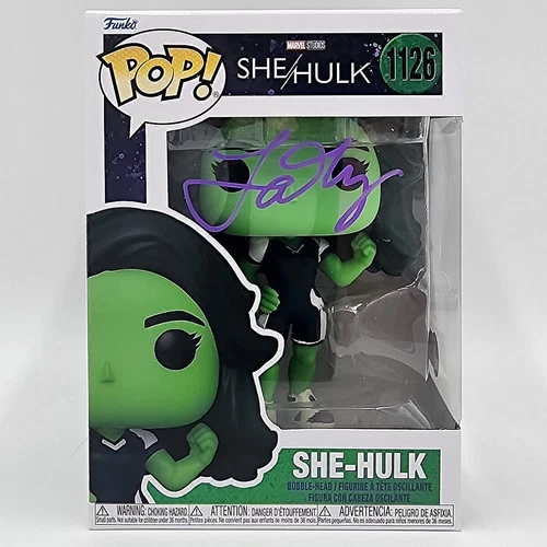 Tatiana Maslany Signed She-Hulk Funko (#1126 - Regular version)