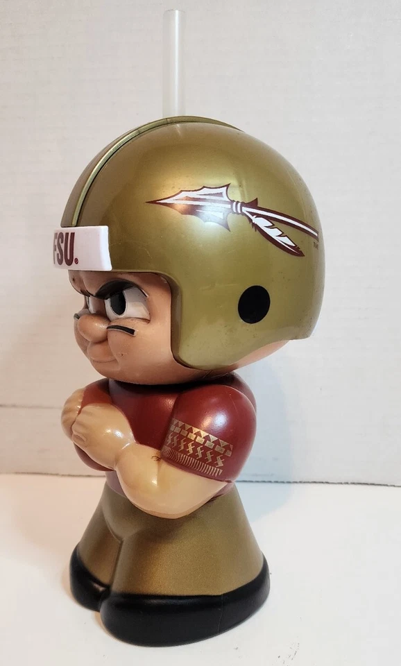 Botella de agua Big Sip Florida State Seminoles FSU TALLAHASSEE NOLES FÚTBOL Foto 2 de 4