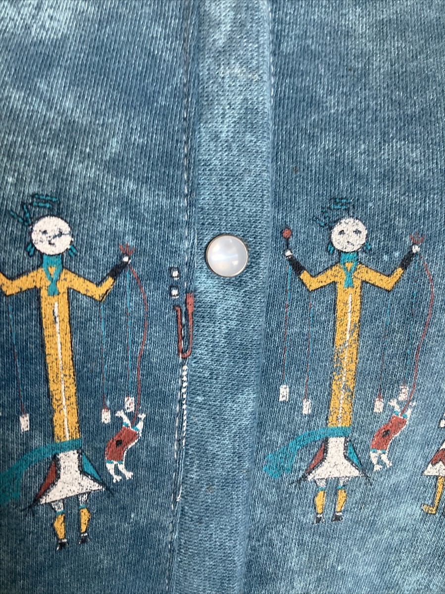 Vintage 90s Stone Aged Rockwear Snap Button Cardigan Sweatshirt