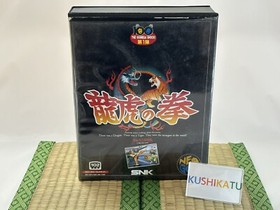 SNK Art of Fighting Ryukono Ken NEO GEO AES Used Retro Video Games Import Japan