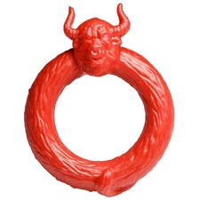 Creature Cocks Beast Mode Silicone Cock Ring Red - Penis Fetish Fantasy Play