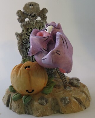 You Cannot Resist Me 2000 Cast Art Ind. Tombstone Bat Bats In Yer Belfry Figure