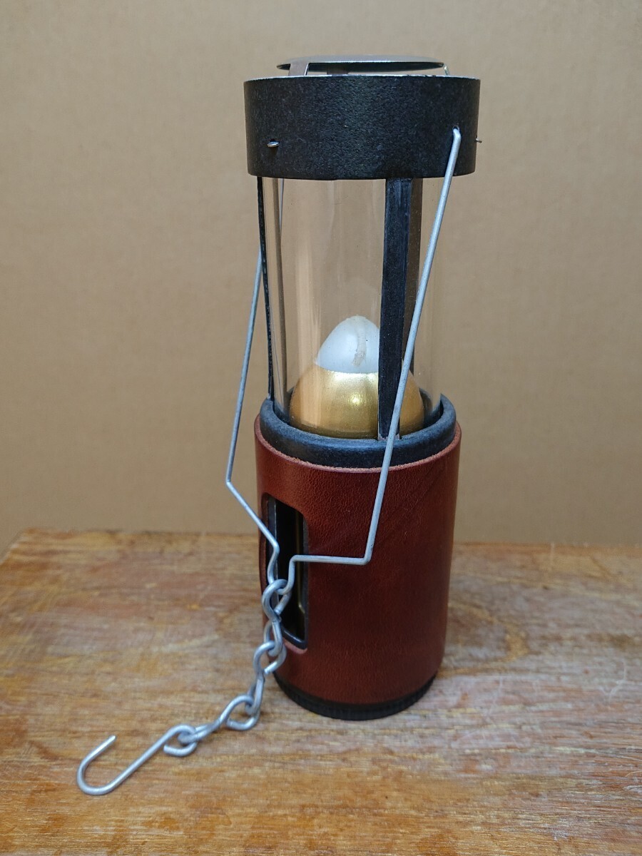 UCO Candle Lantern Limited Edition Leather 2000 Made UCO Candle Lantern Limited Edition Leather 2000 Made
