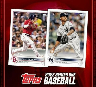 2022 Topps base set Series 1.  1-250 Pick from drop down list
