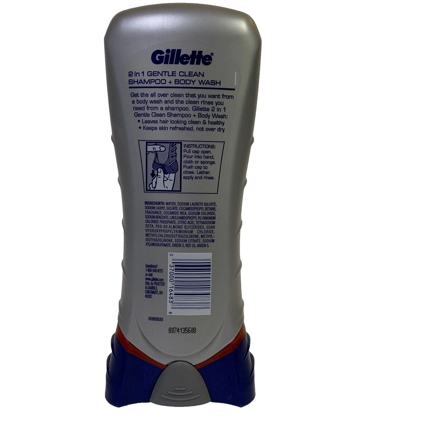 Gillette Body Washes & Shower Gels