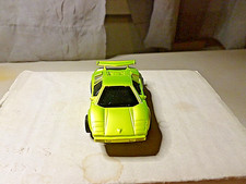 NEW TYCO MATTEL 440X2 NARROW CHASSIC LAMBORGHINI COUNTACH PEARL/LIMGRN 1/64 NEW
