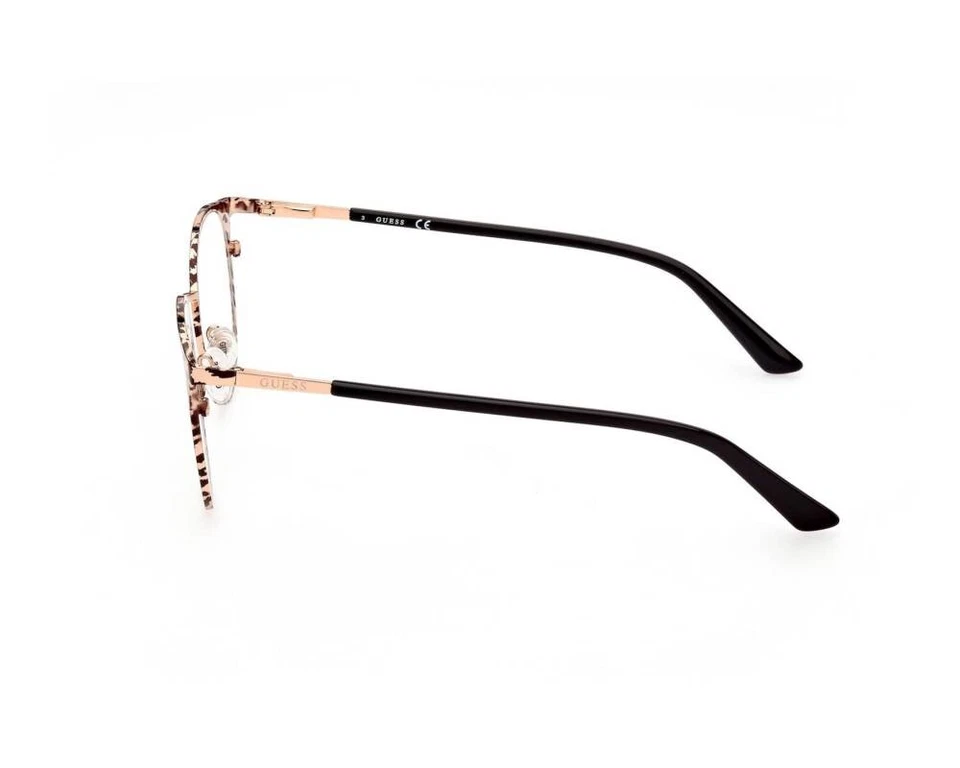 GUESS GU2913 Rose Gold 028 Round Metal Eyeglasses Frame 50-18-140 Petite Fit GU - Image 4 of 4