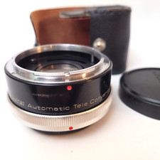 Vivitar automatic tele converter lens w/case2x-4 for Canon Cam FD - FL mount