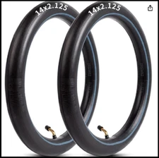 Heavy-Duty 14 X 2.125 Inner Tube 14 Inch Electric Biketubes with Angled Valve St