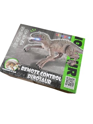 Kizmyee Dinosaurier Spielzeug, Dino Ferngesteuertes Velociraptor Für Kinder, Rea