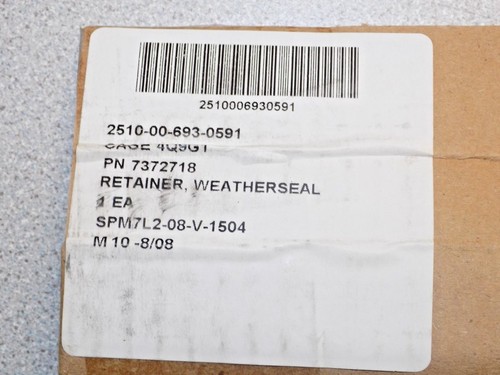 NOS M939 M35 5 Ton Retainer Cab Top Navistar Tank Diamond REO 7372718 Duece - Picture 3 of 3