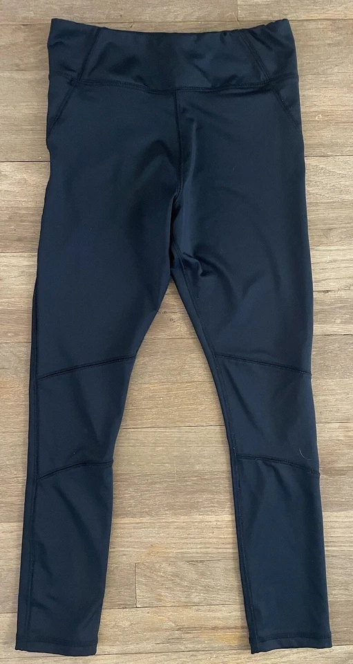 Leggings Oshkosh Bgosh Niñas Talla 12 Negros Rendimiento Atlético Secado Rápido Usados en Excelente Condición Foto 2 de 4