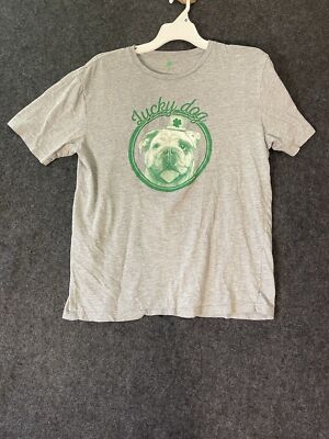 Men s Lucky Dog Tshirt Size M