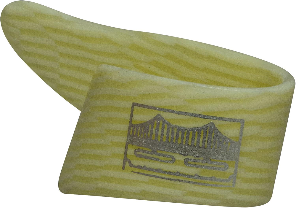 Golden Gate GP-12-4PK Grained Ivoroid Thumb Picks - Small - 4 Pack