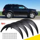 4PCS Fender Flares for Ford Escape 2001-2023 4.5" Extra Wide Body Kit Wheel Arch