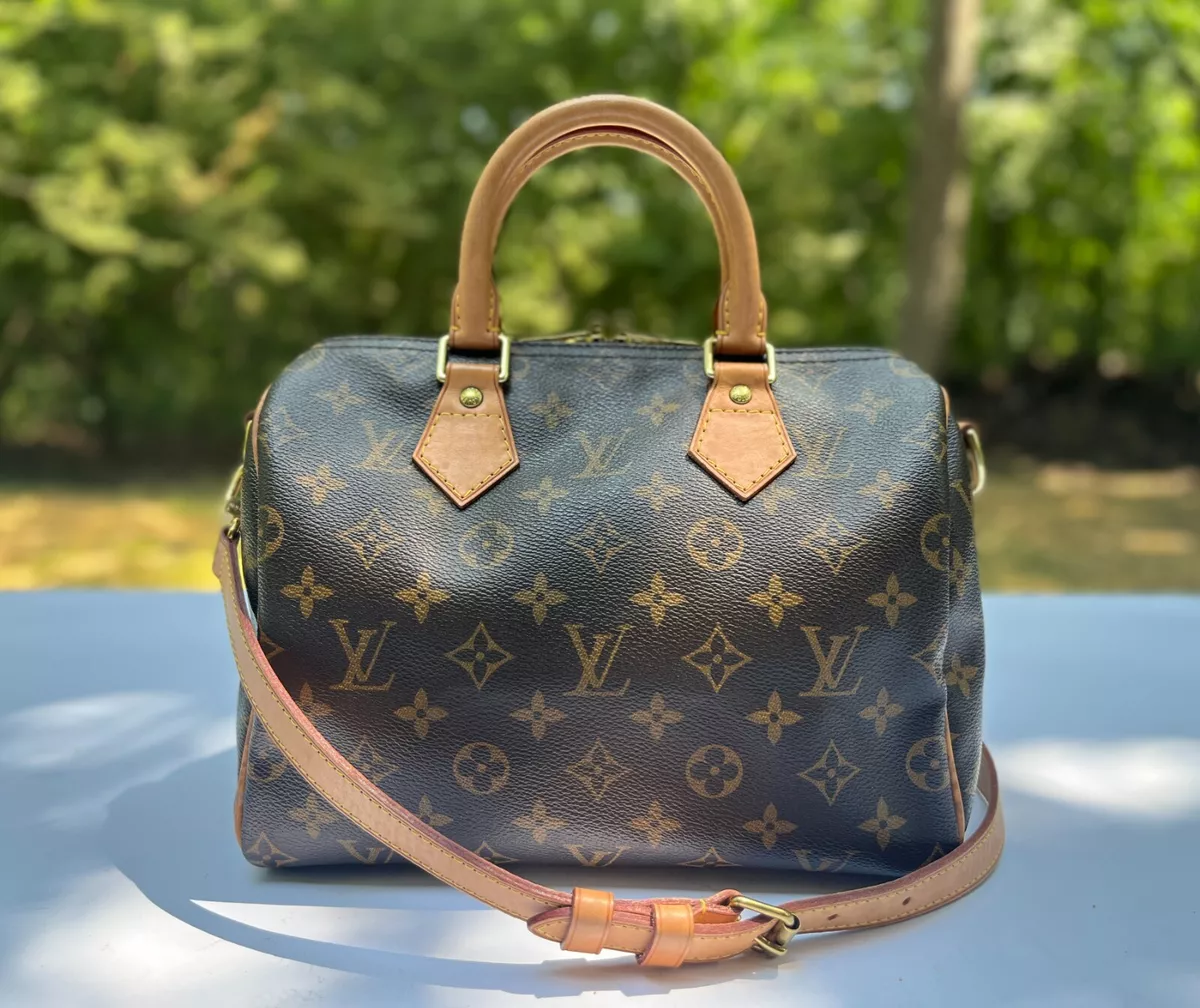 lv speedy 25 bandouliere monogram