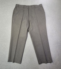 Vintage Levis Pants Mens 40x30 Gray Action Slacks Dacron Relaxed Straight Leg