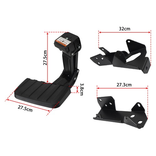 Truck Bed Step Retractable Step Bumper Step Fit for Ford F-250 F-350 Super Duty - Picture 3 of 16