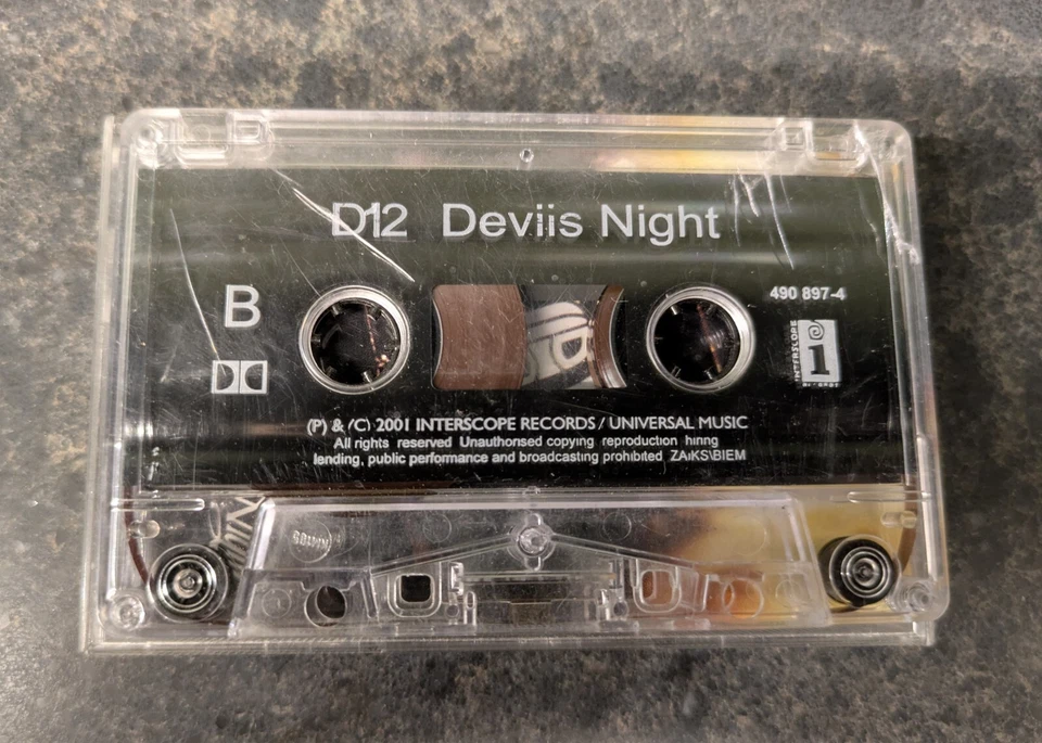 D12 / Eminem – Devils Night, Official Poland/Europe cassette - Image 4 of 4