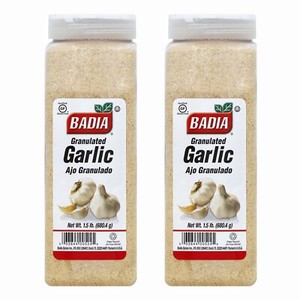 Badia Granulated Garlic Seasoning, 24 oz. (PACK OF 2)  FREE SHIPPING