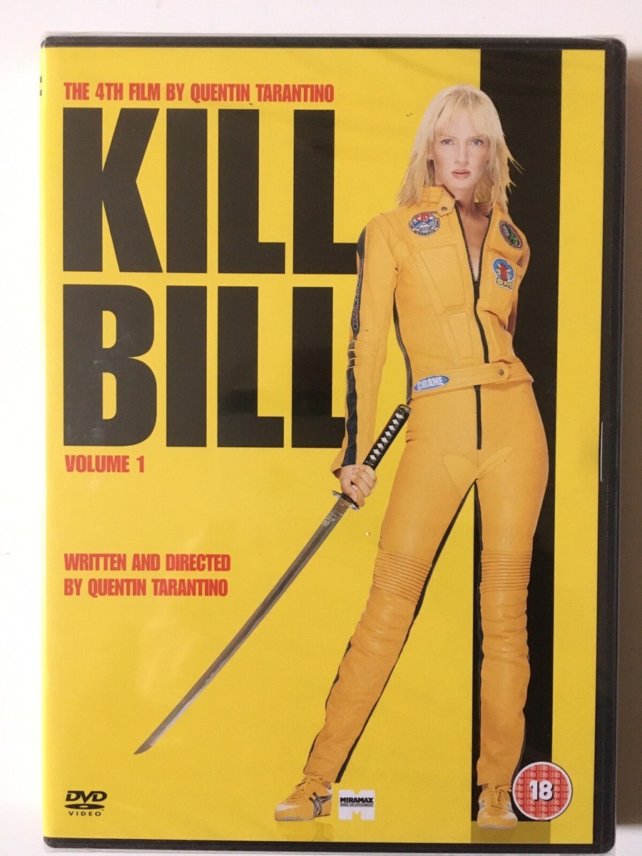 Kill Bill Volume 1 (DVD) **New & Sealed** Uma Thurman