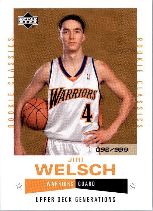 2002-03 Upper Deck Generations #208 Jiri Welsch /999 - NM-MT 2002-03 Upper Deck Generations #208 Jiri Welsch /999 - NM-MT