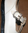 White Girls T-Strap Shoes - Hard Sole — photo 5