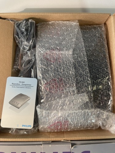 Td 9357 Répondeur Philips Vintage - Zdjęcie 2 z 4