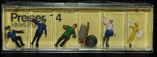 Preiser, Vintage, New,  Item# 14  HO scale  Different tradesmen