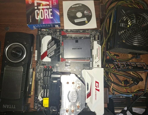 Gigabyte GA-Z170X-GAMING G1 Motherboard bundle + Titan Graphics + Ram