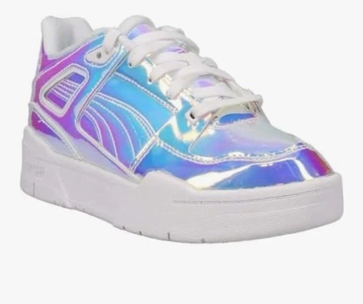 PUMA Slipstream IRIDISCENTES Zapatos Deportivos Transparentes con Cordones para Mujer 392886 Talla 10 Usados en Excelente Condición Foto 3 de 4