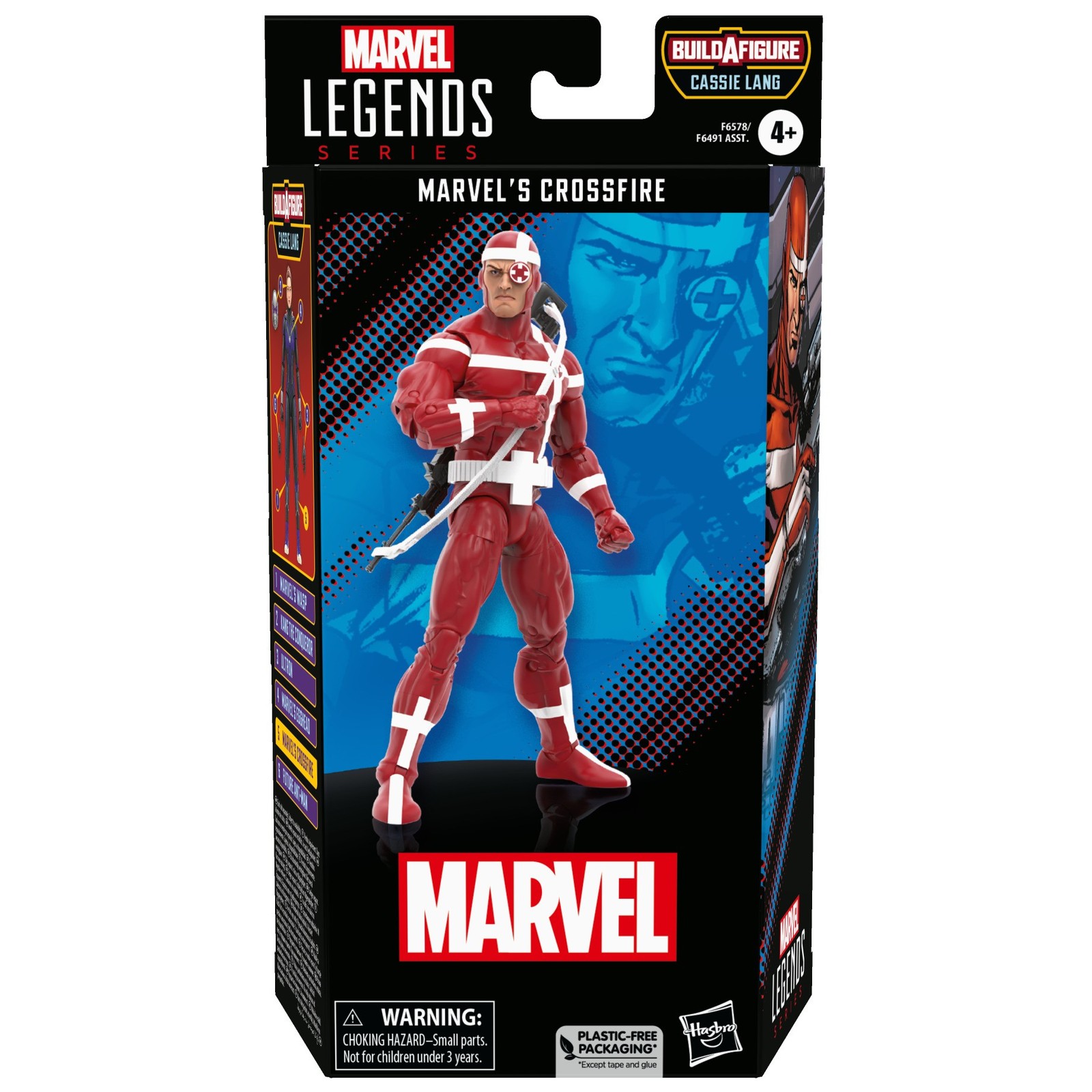 Figurine Ant-Man Marvel's Crossfire 15cm, jouet articulé Marvel Legends