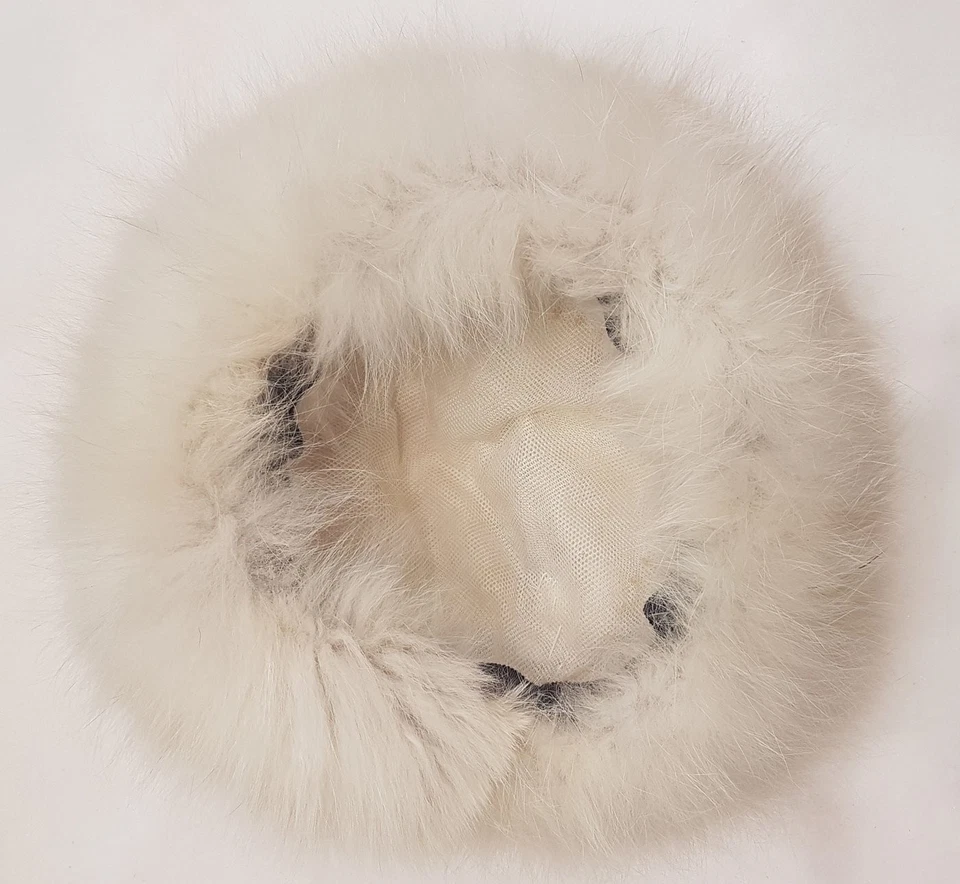 Colbacco da donna in vera pelliccia di volpe  vintage  - Immagine 4 di 4