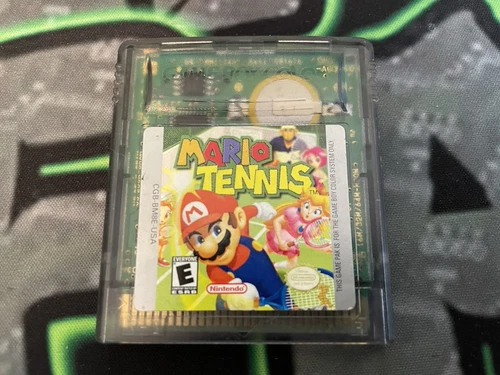 Mario Tennis (GBC) – Tested & Working – New Battery – Professionally Repaired