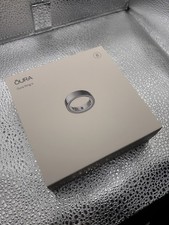 Oura Ring Gen 4 Silver Size 8 - Brand New  Factory Sealed