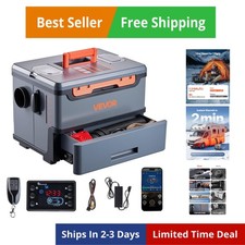 8KW, DC 12V/24V, All in One Portable with Bluetooth APP Control, Remote Contr...