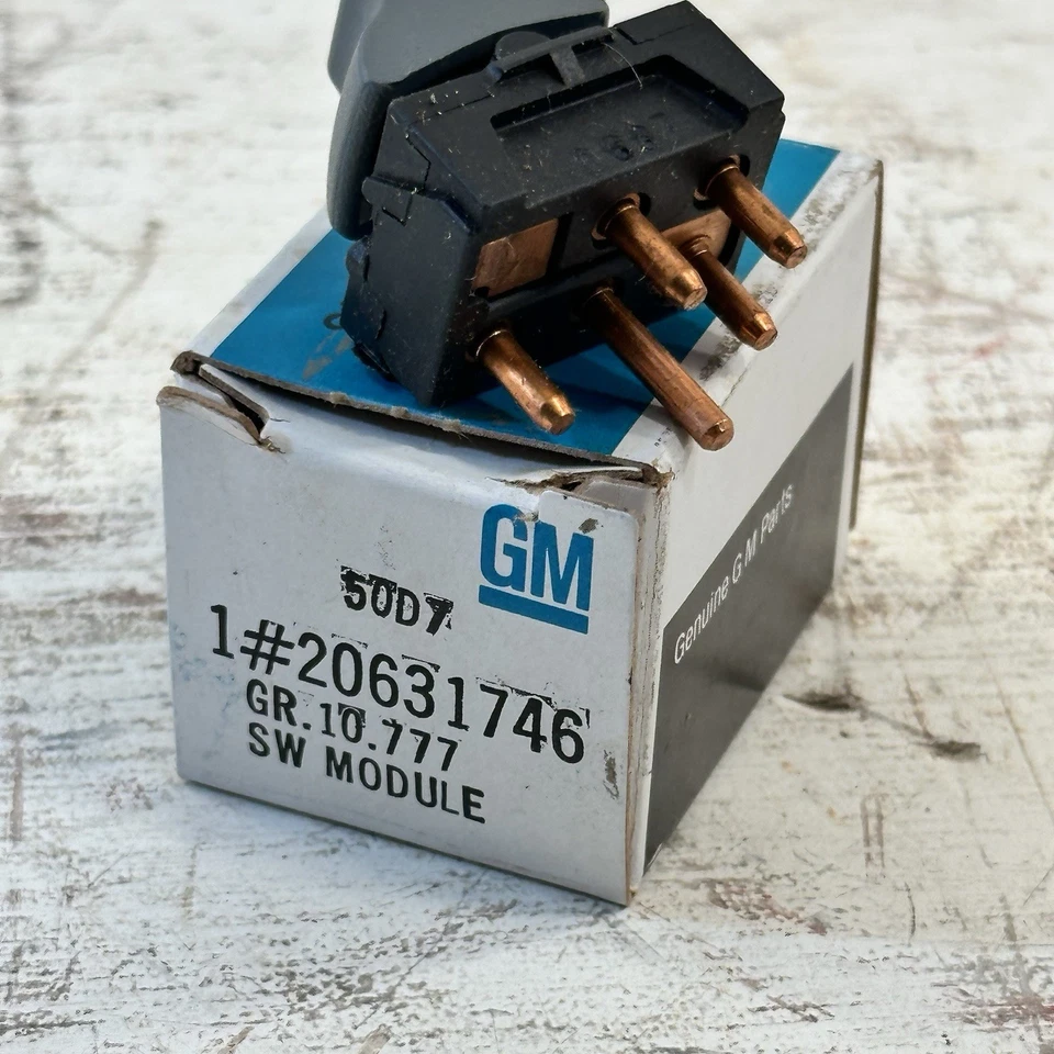 Новый оригинальный производитель подлинный 20631746 GM 1987-1991 PONTIAC BONNEVILLE ВЫКЛЮЧАТЕЛЬ СТЕКЛОПОДЪЕМНИКА - Изображение 3 из 4