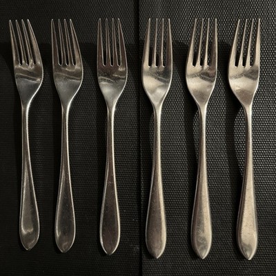 Robert Welch Edelstahl 18/10 Besteck - Set mit 6 Gabeln (rwf-3)