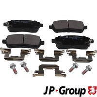JP Group Bremsbelagsatz, Scheibenbremse Vorderachse U.A. FüR Daihatsu, Mazda