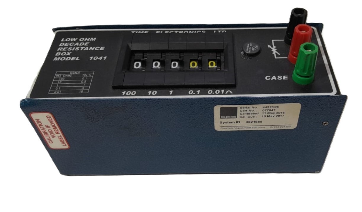 Time Electronics 1041 Low Ohm Decade Resistance Box