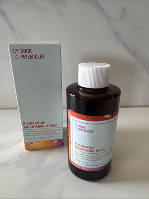Good Molecules Niacinamide Brightening Toner - Facial Toner 120mL./4 Fl Oz New