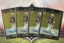 Michael Bush (1) 2007 Topps Chrome Rookie Auto RC #TC184 (Quantity Available)