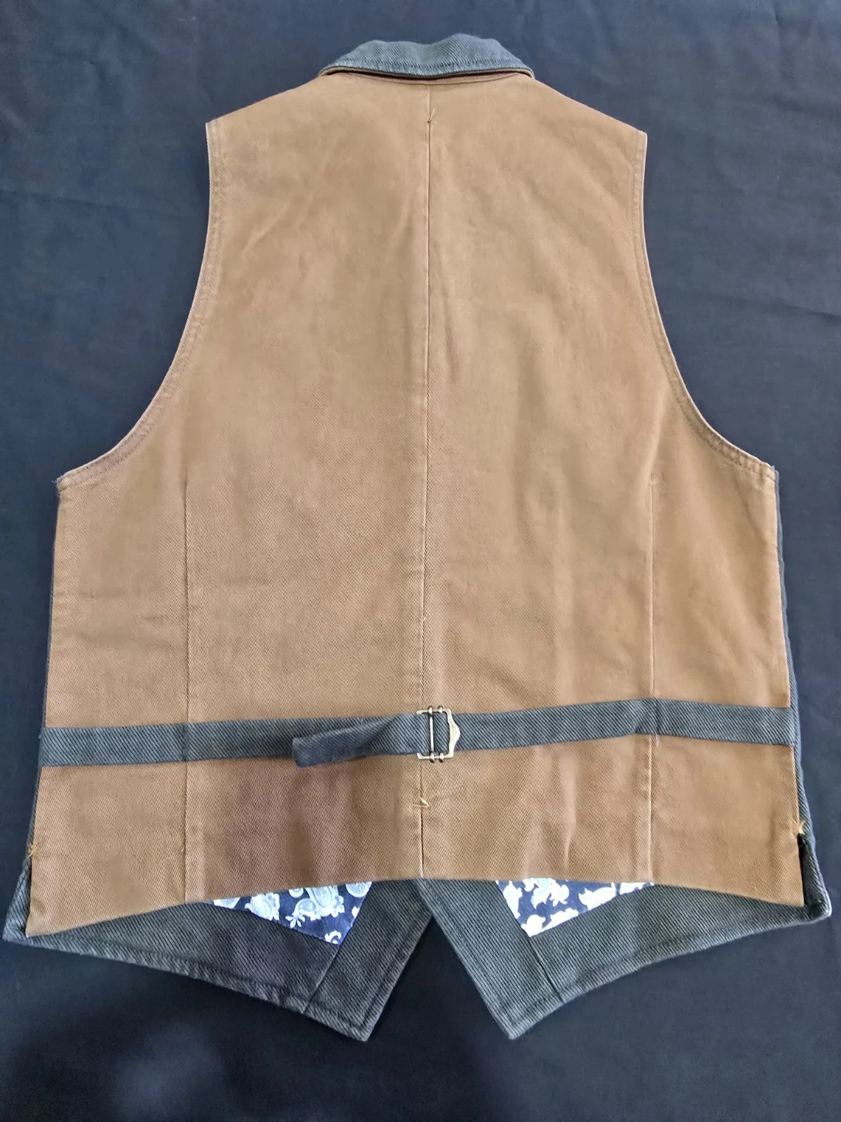 Garry's Earth Vest Handcrafted Made In Italy Size M Cod.36 image 13
