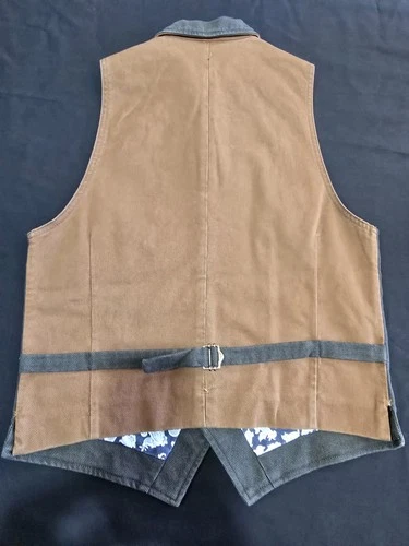 Garry's Earth Vest Handcrafted Made In Italy Size M Cod.36 image 13