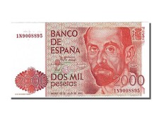 [#250518] Banknote, Spain, 2000 Pesetas, 1980, 1980-07-22, UNC