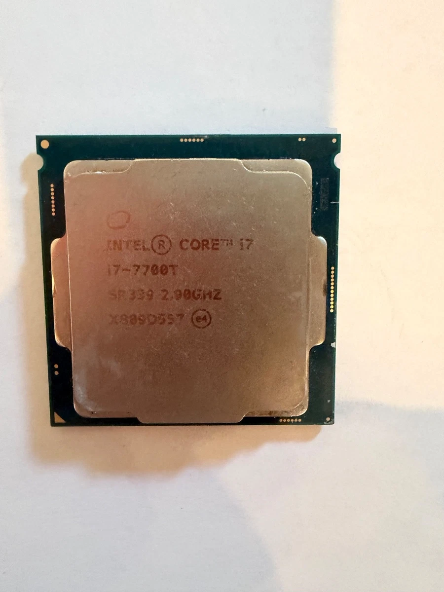 Intel Computer Processors Intel Core i7-7700T Processor Model for